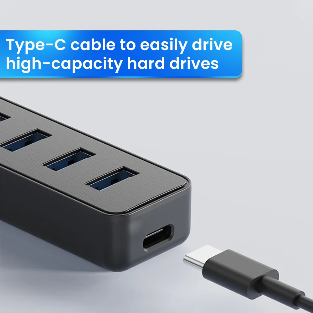 4-Port USB Splitter Hub