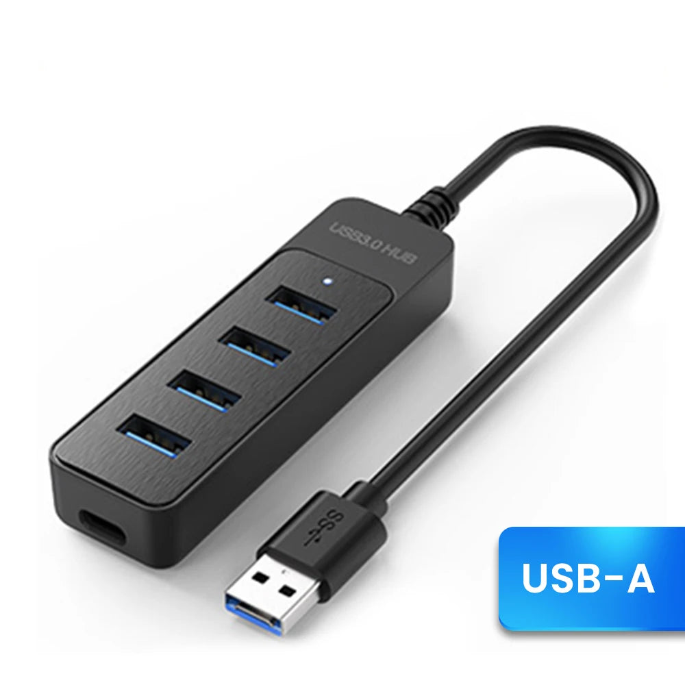 4-Port USB Splitter Hub