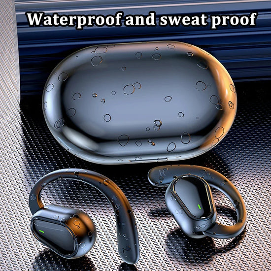 Bluetooth 5.3 Headphones Ear Hook Earphones Wireless Earphones HiFi Stereo Waterproof Headset Noise Reduction Earbuds for Xiaomi