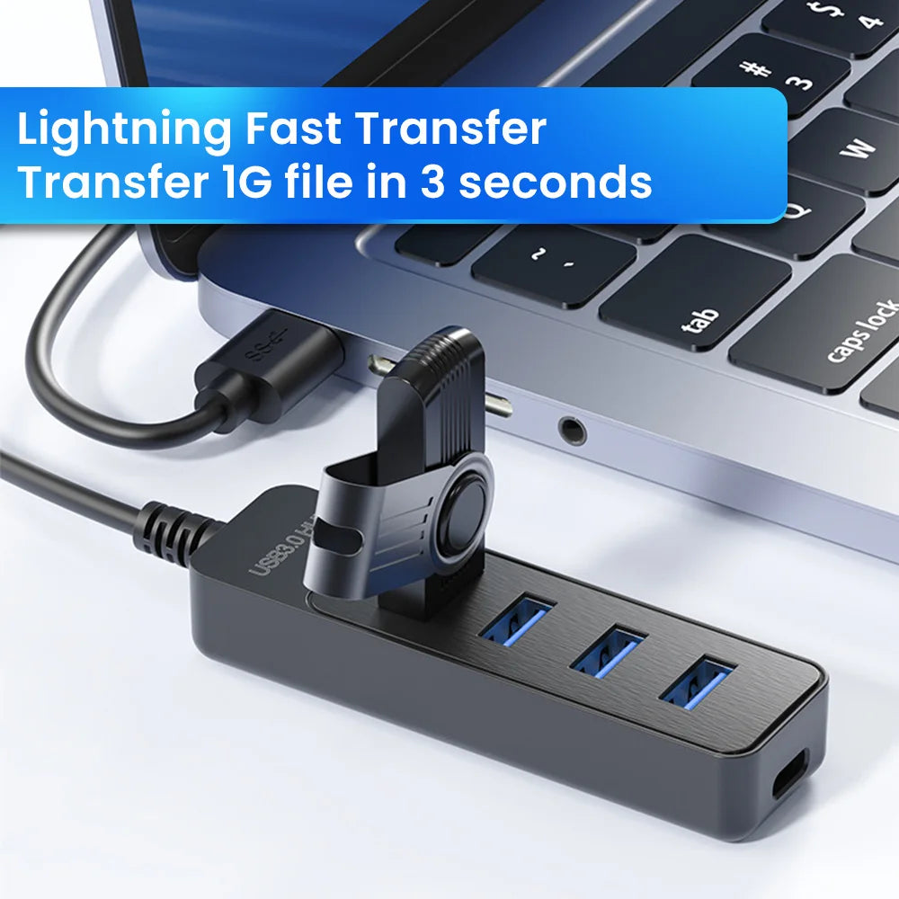 4-Port USB Splitter Hub