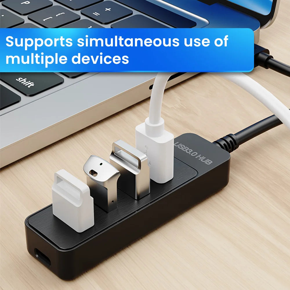 4-Port USB Splitter Hub